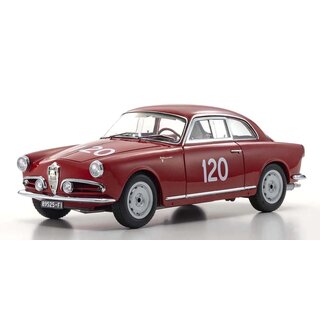 Kyosho 1:18 Alfa Romeo Giuletta SV Mille Miglia 1956 Nr.120