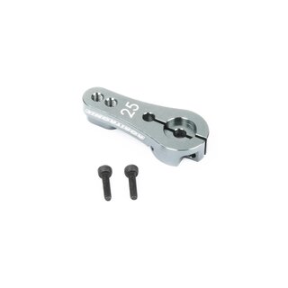 Servo Arm Alu 25Z Grau (Futaba, Thundertiger)