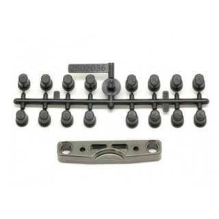 SWORKz S350 Aluminiumnachlaufplatte Vorne-Hinten f�r...