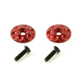 SWORKz Aluminum Spoilerhalterung rot (2)
