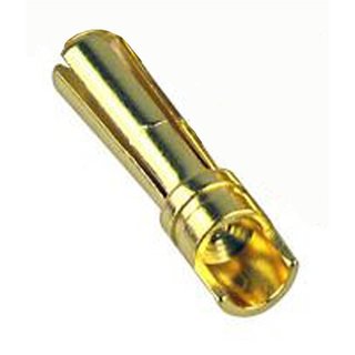 Goldkontaktstecker 4,0mm, 600087
