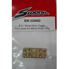 SWORKz Querlenkerhalterung vorne Messing (25g)