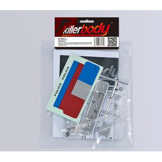 Polizei Lichtset ohne LED