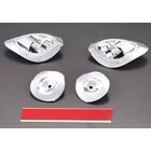 Scheinwerferreflektoren Lexan verchromt f�r Alfa Romeo 1/7