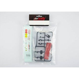 Motor Attrappe aus Lexan Type-C unlackiert