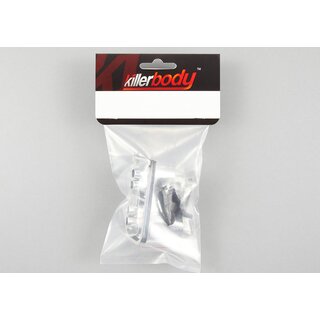 Doppel Auspuff Set Chrome f�r LED Einbau