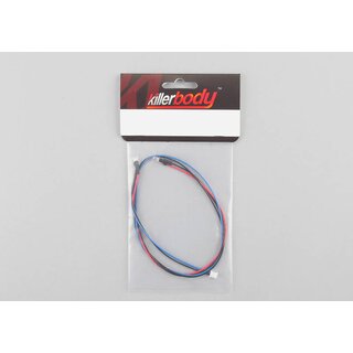 LED Licht Set mit 2x3mm Blaue LED