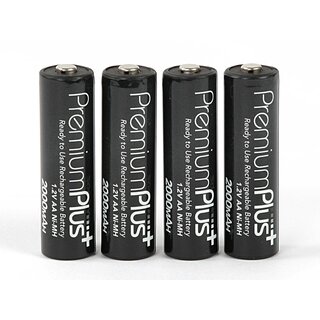 PremiumPlus RTU NiMH 2000mAh AA Mignon Blister (4Stk.)