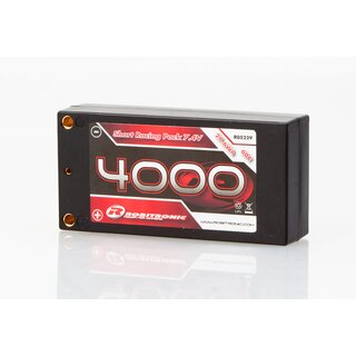 Robitronic LiPo 7,4V, 4000mAh, 60C, 2S-1P, Short Racing Pack