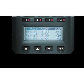 MC3000 Ladeger�t Analyzer f�r 4xAA/AAA DC 4A