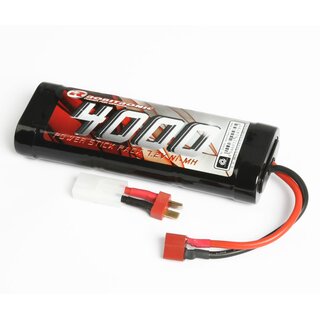NiMH Akku 4000mAh 7,2V Stick Pack T-Stecker & Tamiya