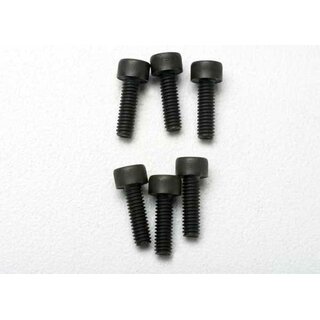 TRAXXAS Zylinderkopfschraube 2.5x8mm mit Innensechskant (6)