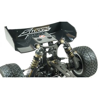 SWORKz Aluminium Sto�d�mpferplatte hinten