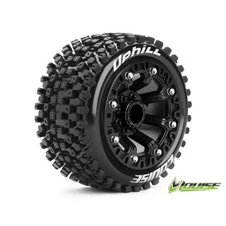 TRAXXAS ST-UPHILL 2.2 soft Reifen auf Felge schwarz TRX 1:16 v/h & Buggy 1:10 hi