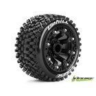 TRAXXAS ST-UPHILL 2.2 soft Reifen auf Felge schwarz TRX...