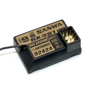 SANWA SLVR RX-381 FHSS-3 Empfnger