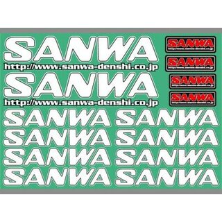SANWA Aufkleber SANWA-wei� *JPN-2009