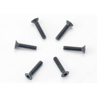 TRAXXAS Senkschraube 2,5x12mm mit Innensechskant (6)