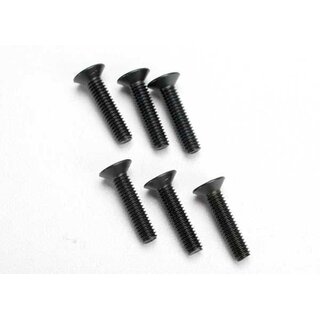 TRAXXAS Senkkopfschraube 4x18mm mit Innensechskant (6)