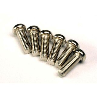 TRAXXAS Rundkopfschraube 2,6x8mm mit Phillips-Kreuzschlitz (6)