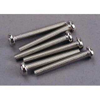 TRAXXAS Rundkopfschraube 3x23mm mit Phillips-Kreuzschlitz (6)