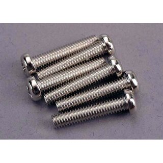 TRAXXAS Rundkopfschraube 4x20mm mit Phillips-Kreuzschlitz (6)