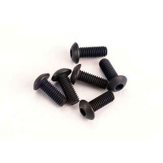 TRAXXAS Rundkopfschraube 3x8mm mit Innensechskant (6)