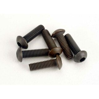 TRAXXAS Rundkopfschraube 3x10mm mit Innensechskant (6)