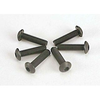 TRAXXAS Rundkopfschraube 3x12mm mit Innensechskant (6)