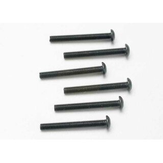 TRAXXAS Rundkopfschraube 3x25mm mit Innensechskant (6)
