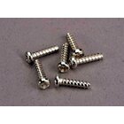 TRAXXAS Rundkopfschraube 2.6x10mm mit Phillips (6)