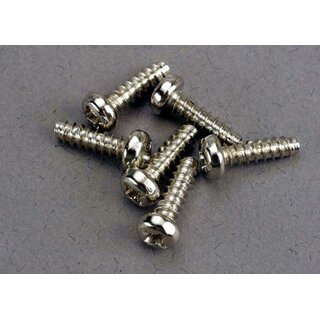 TRAXXAS Rundkopfschraube 3x10mm mit Phillips (6)