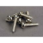 TRAXXAS Rundkopfschraube 3x12mm mit Phillips (6)