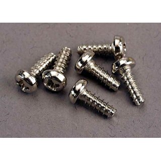 TRAXXAS Rundkopfschraube 3x8mm mit Phillips (6)