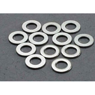 TRAXXAS Beilagscheiben Metall 3x6mm (12)