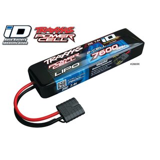 TRAXXAS LiPo Power Cell 7600mAh  7,4V 2s 25C