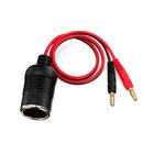TRAXXAS Adapterkabel Zigarettenanz�nder/4mm Stecker 12V