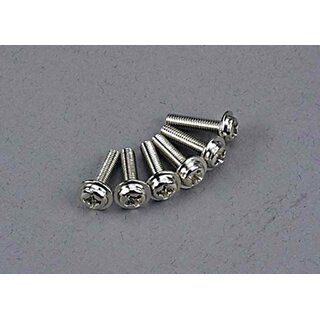 TRAXXAS Scheibenkopfschraube 3x12mm mit Phillips (6)