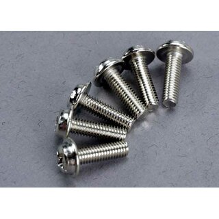 TRAXXAS Scheibenkopfschraube 3x10mm mit Phillips (6)
