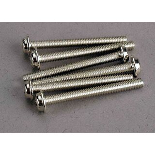 TRAXXAS Scheibenkopfschraube 3x30mm mit Phillips (6)