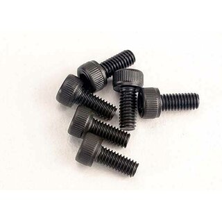 TRAXXAS Zylinderkopfschraube 2,5x6mm mit Sechskant (6)