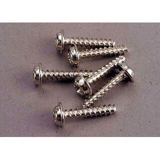 TRAXXAS Scheibenkopfschraube 3x15mm mit Phillips (6)