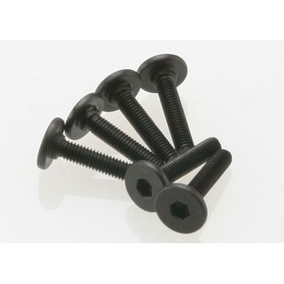 TRAXXAS Flachkopfschraube 3x15mm mit Innensechskant (6)