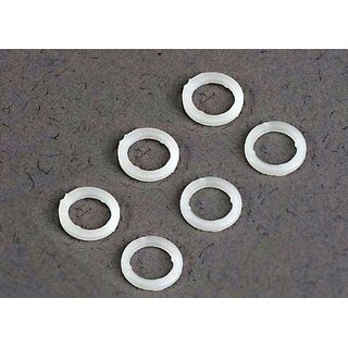 TRAXXAS Beilagscheiben Kunststoff wei� 5x8x1mm (6)