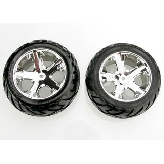 TRAXXAS Anaconda Reifen auf All-Star 2.8 Felgen chrom...