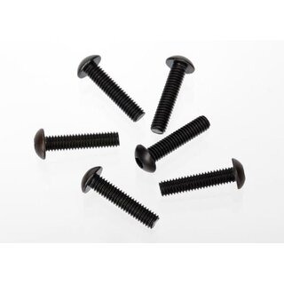 TRAXXAS Rundkopfschrauben 4x18mm mit Innensechskant (6)