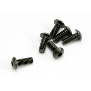 TRAXXAS Rundkopfschraube 4x10mm mit Innensechskant (6)