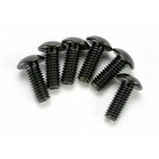 TRAXXAS Rundkopfschraube 4x12mm mit Innensechskant (6)