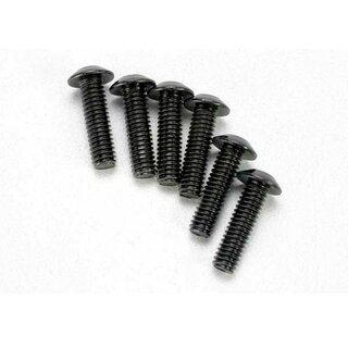TRAXXAS Rundkopfschraube 4x14mm mit Innensechskant (6)
