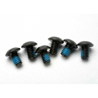 TRAXXAS Rundkopfschraube 4x6mm mit Innensechskant (6)